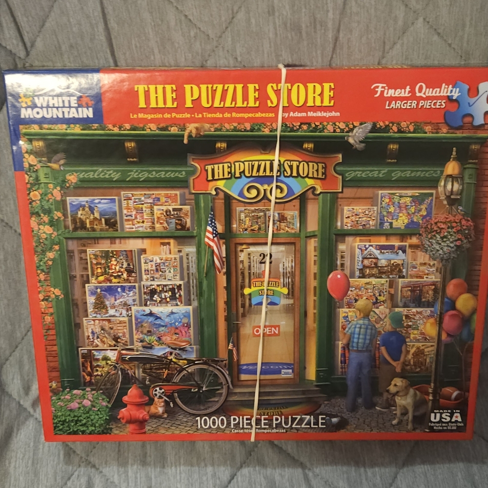 White Mountain The Puzzle Store 1000 Piece Jigsaw